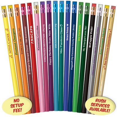 Yellow Painted Pencils